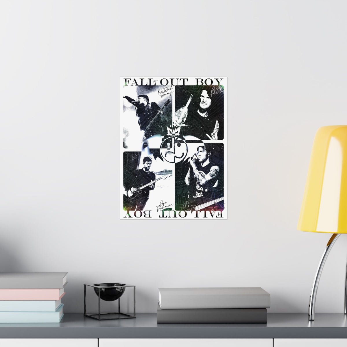 Fall Out Boy Collage Poster