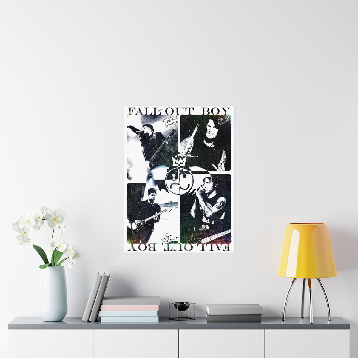 Fall Out Boy Collage Poster