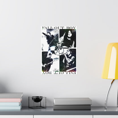 Fall Out Boy Collage Poster