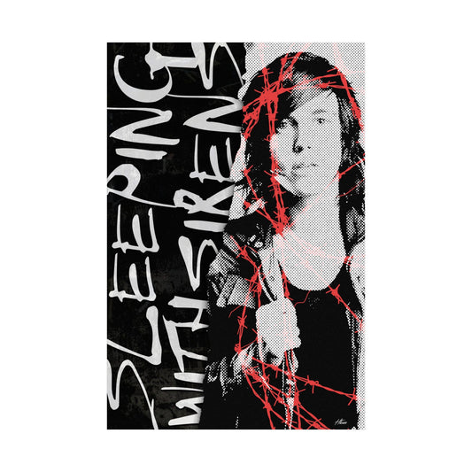 Sleeping With Sirens Kellin Quinn Red Poster