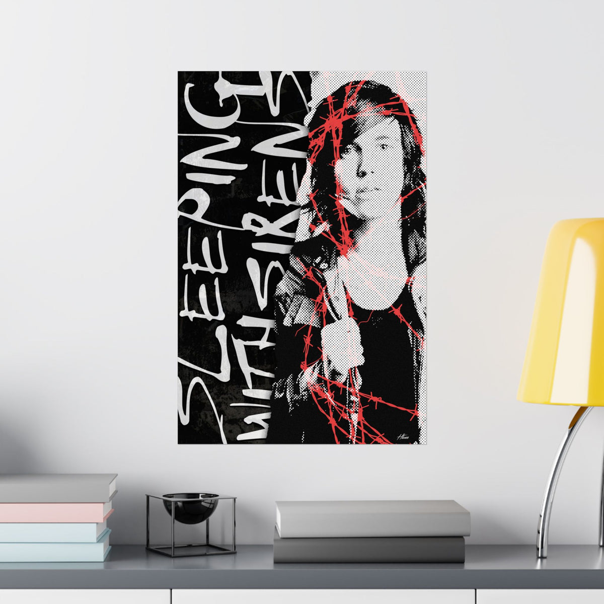 Sleeping With Sirens Kellin Quinn Red Poster